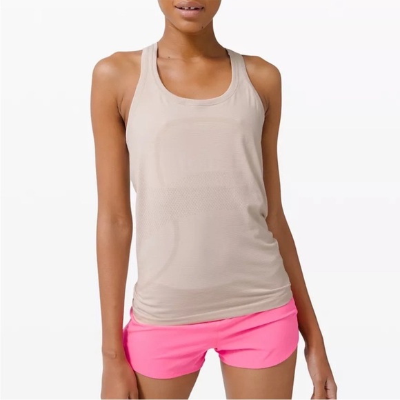 lululemon athletica Tops - Lululemon Swiftly Tech RaceBack Tank 2.0 Cool Dine/Mink Berry